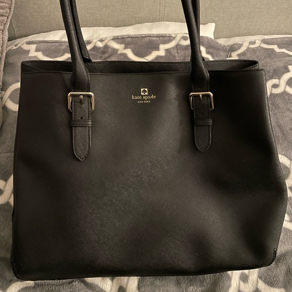 Beautiful black Kate Spade purse - Picture 3 of 6
